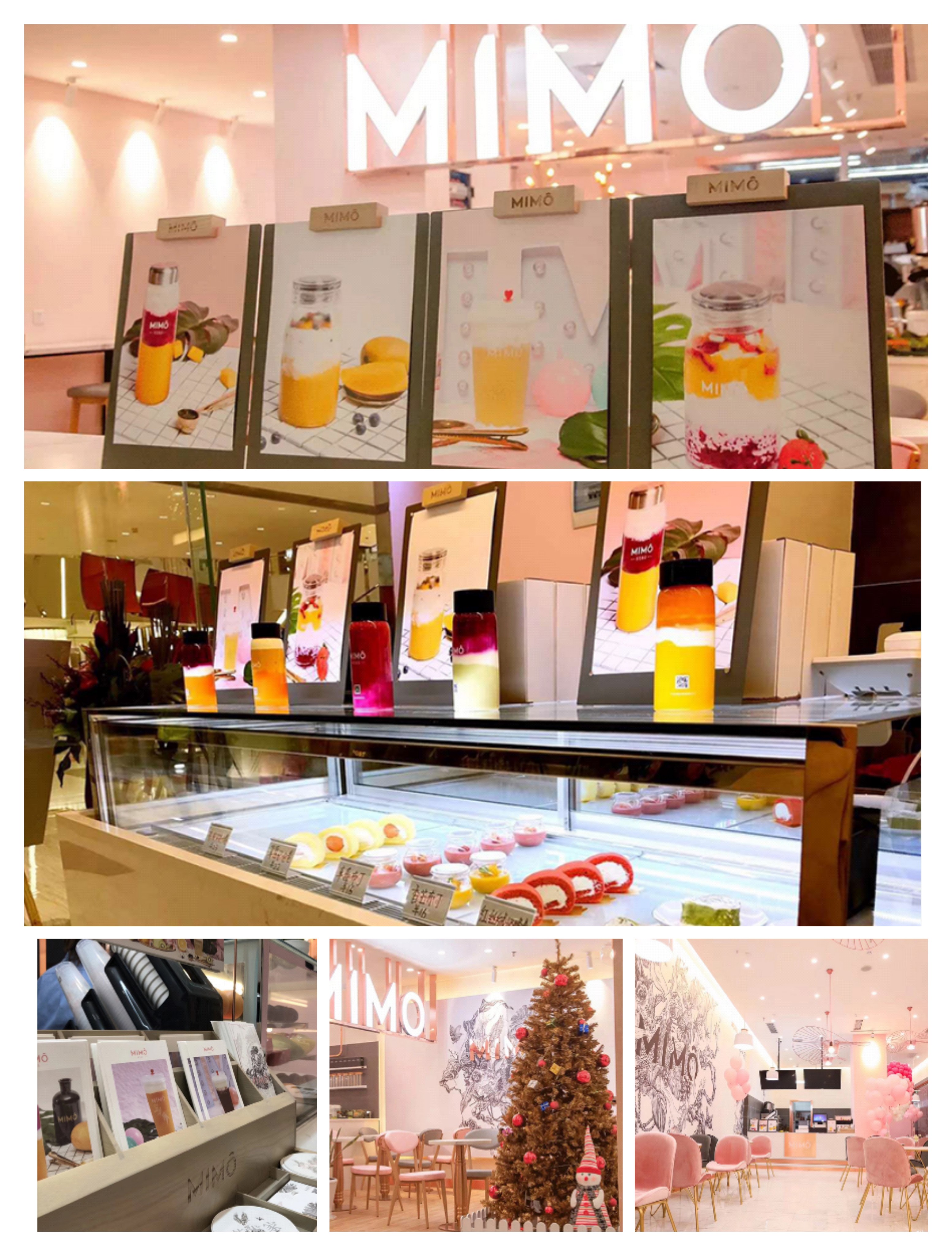 tea milk displays