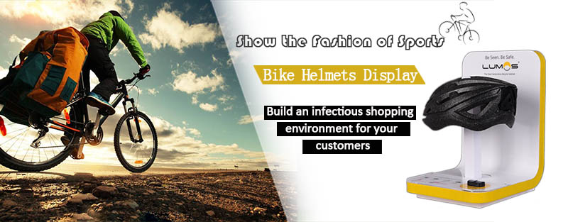 Acrylic Bike Helmet Display