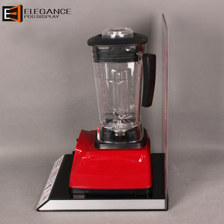 Acrylic And PVC Household Appliances Rack Blender Display Stand To Be Customizable