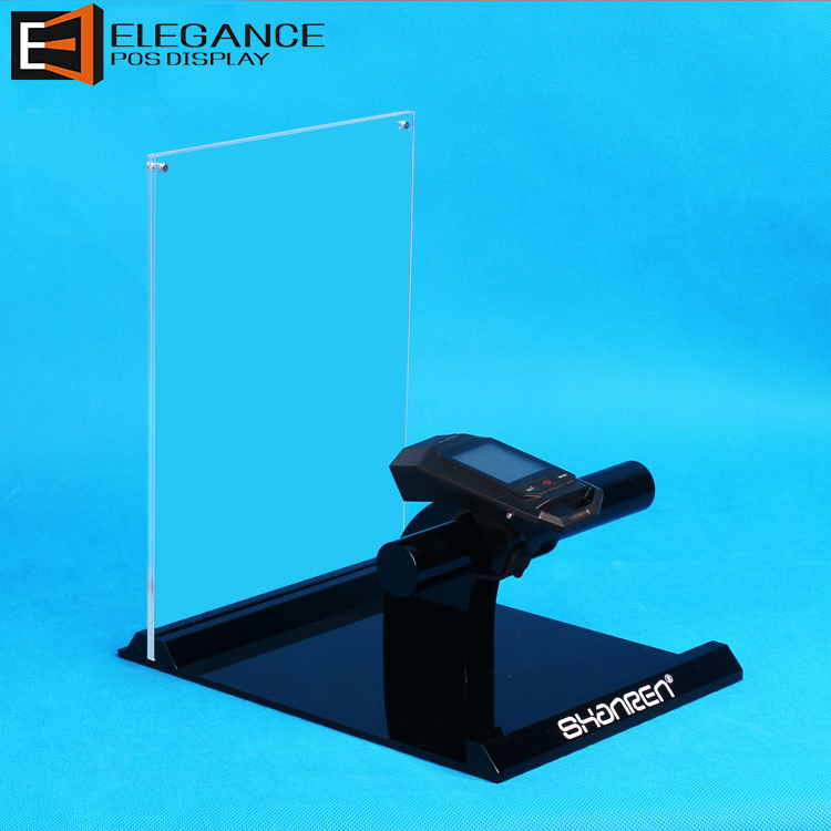 Counter Top Acrylic Mountain Bike Bicycle Handlebars Display Stand