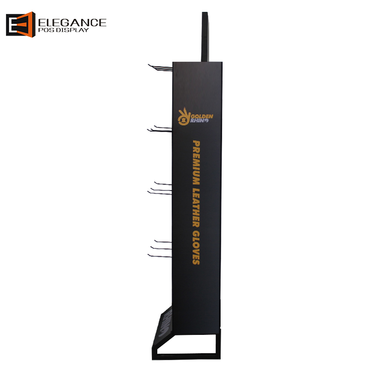 Modern Style Hot-sale Adjustable Metal floor Ball Display Rack With Pegs 