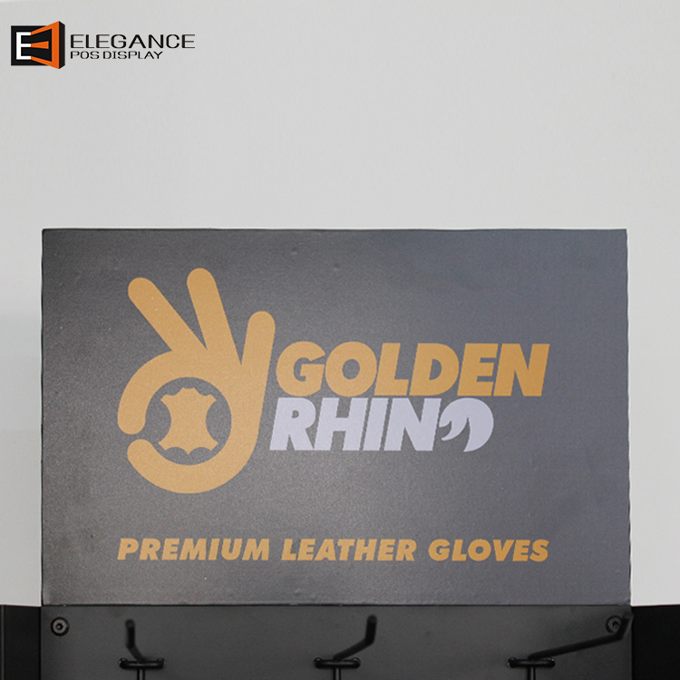 Modern Style Hot-sale Adjustable Metal floor Ball Display Rack With Pegs 