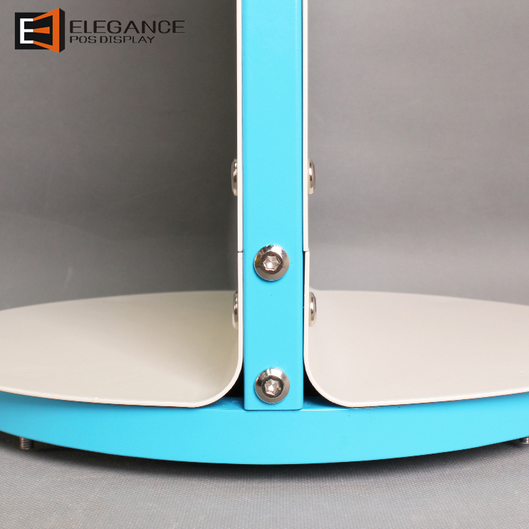 Hot-Sale Fashionable Countertop Rotating Display Rack With Pegs For Mustard