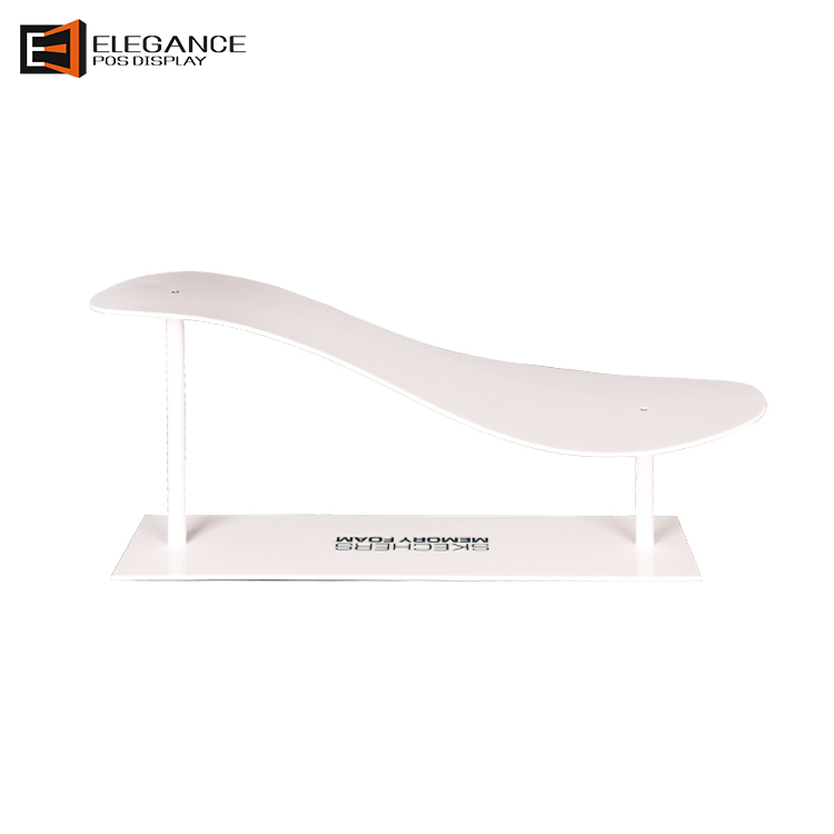 Customized Countertop Shoe Pad Rack Acrylic Insole Display Stand 