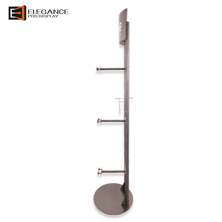 Custom Floor Metal Tire Assy Wheels Display Stand 