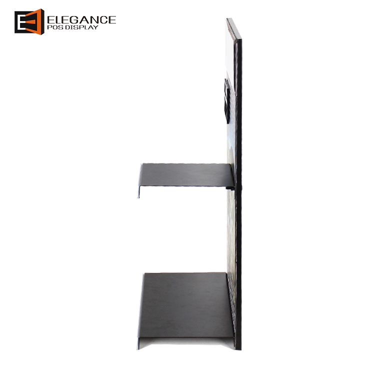 Custom Metal &PVC Counter Wine Display Stand