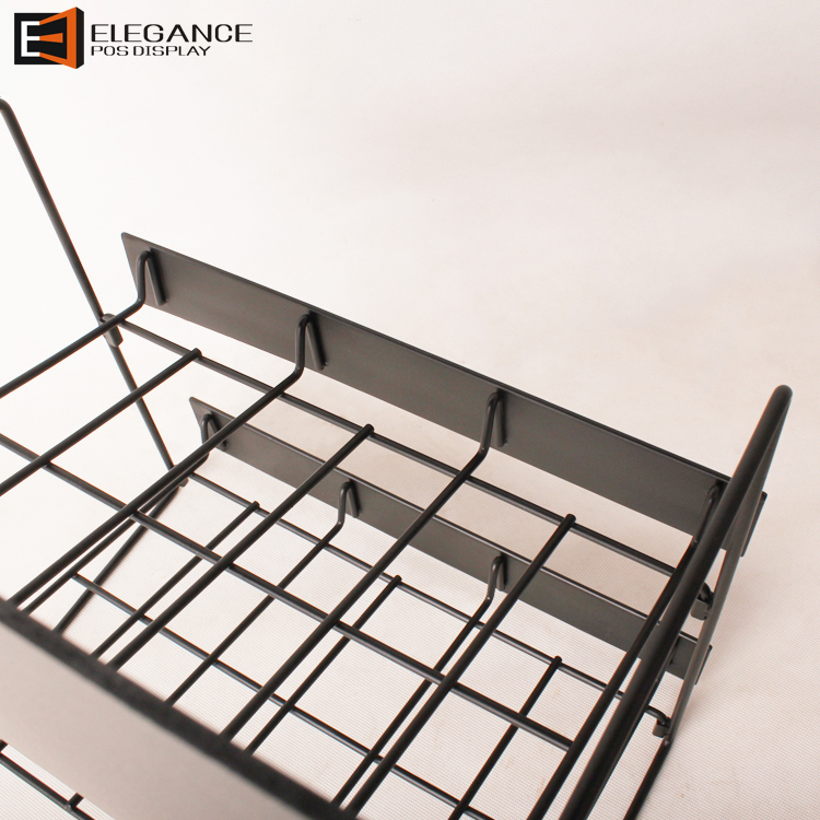 Custom Wholesales Counter Snack And Food Metal Wire Display Rack
