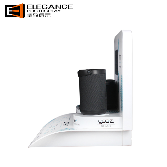 Custom Acrylic Multi-function Gear 4 POP Counter Display With LCD Screen 