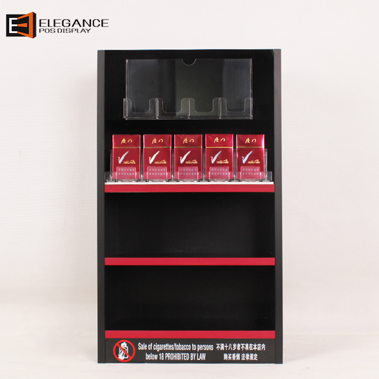 Hot-sale Wooden Counter Table Cigarette Display Use in Shopping Store 